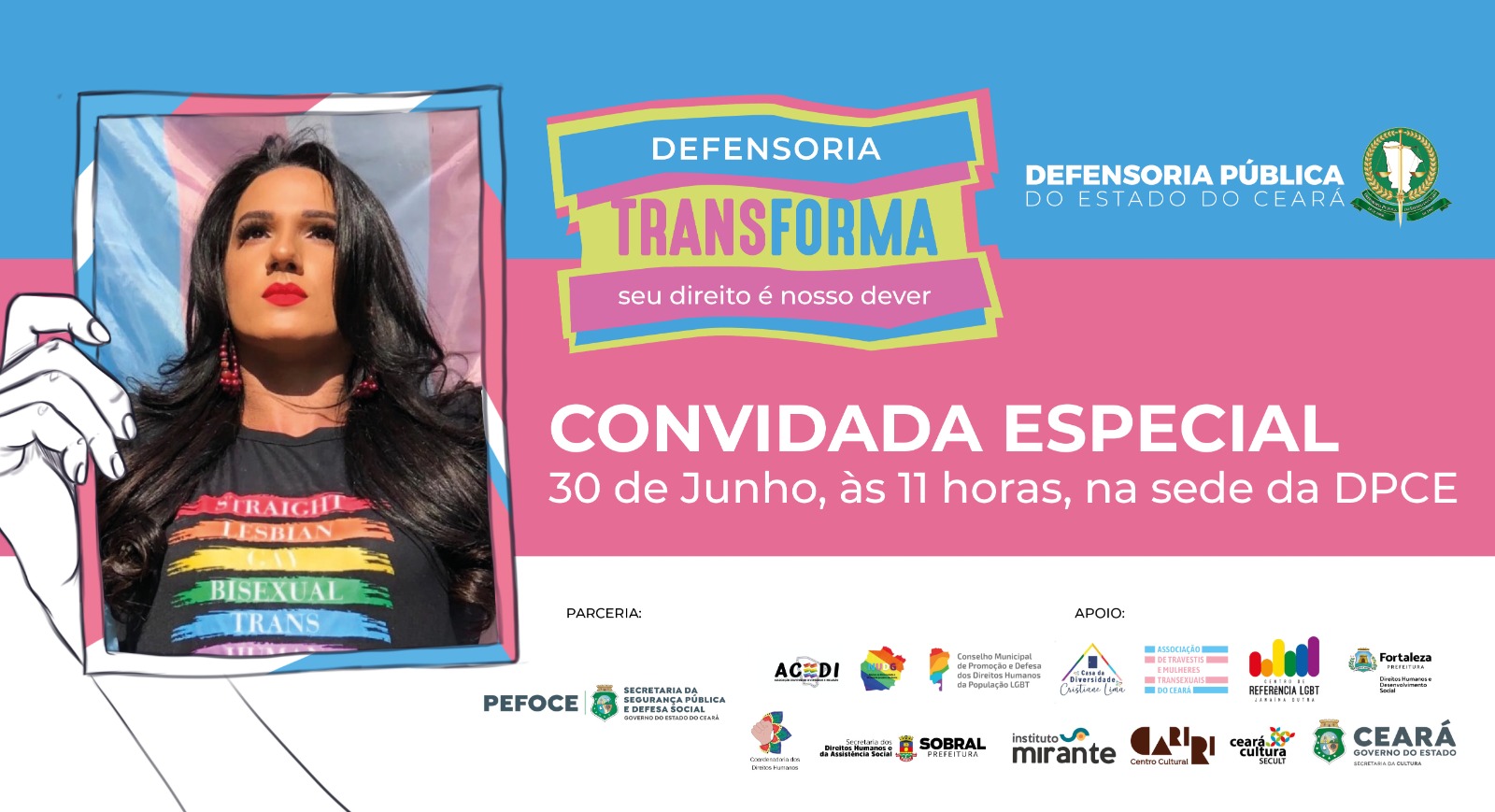 Thabatta Pimenta é convidada da segunda edição do Transforma; evento ocorre dia 30 em três cidades