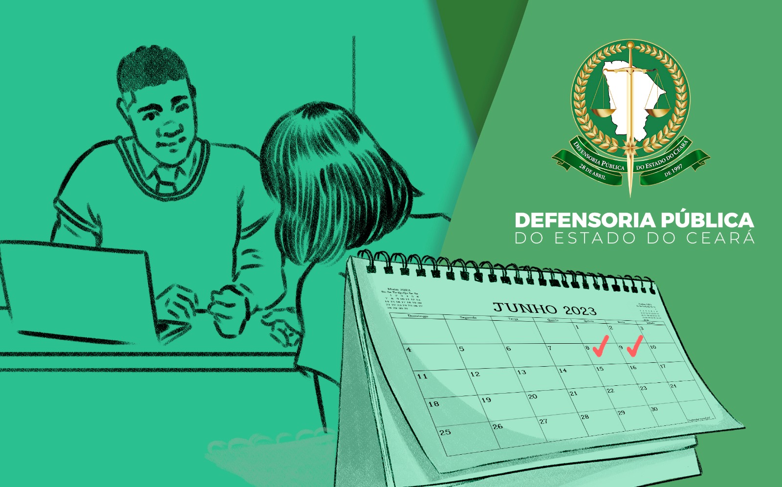 Defensoria funciona em regime de plantão de quinta-feira (08) a domingo (11)