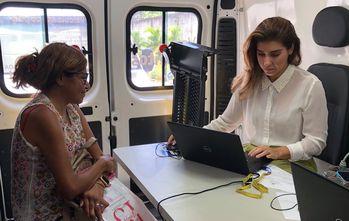 População do bairro Passaré recebe atendimento defensorial em mais uma ação do projeto Acolher