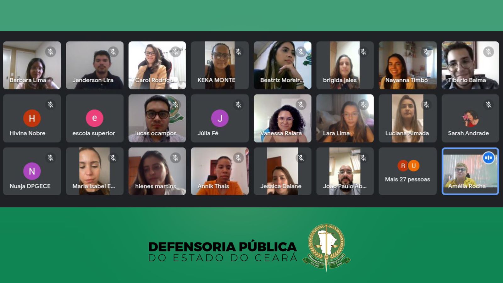 Escola Superior da Defensoria Pública realiza encontro com primeira turma de assessores técnico-jurídicos