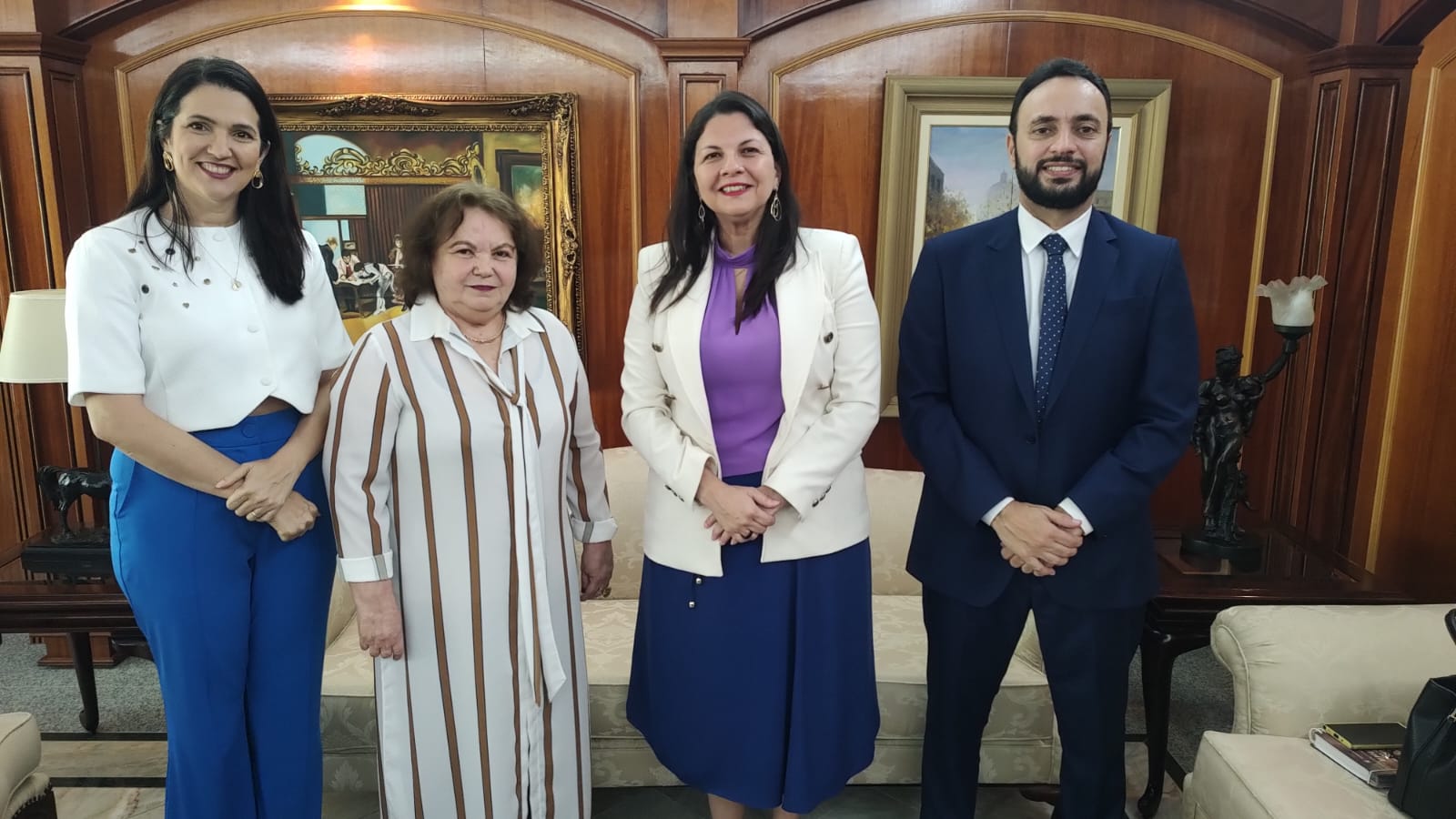 Reunião com Corregedoria do Tribunal de Justiça alinha fluxos para força-tarefa de análise processual de pessoas presas