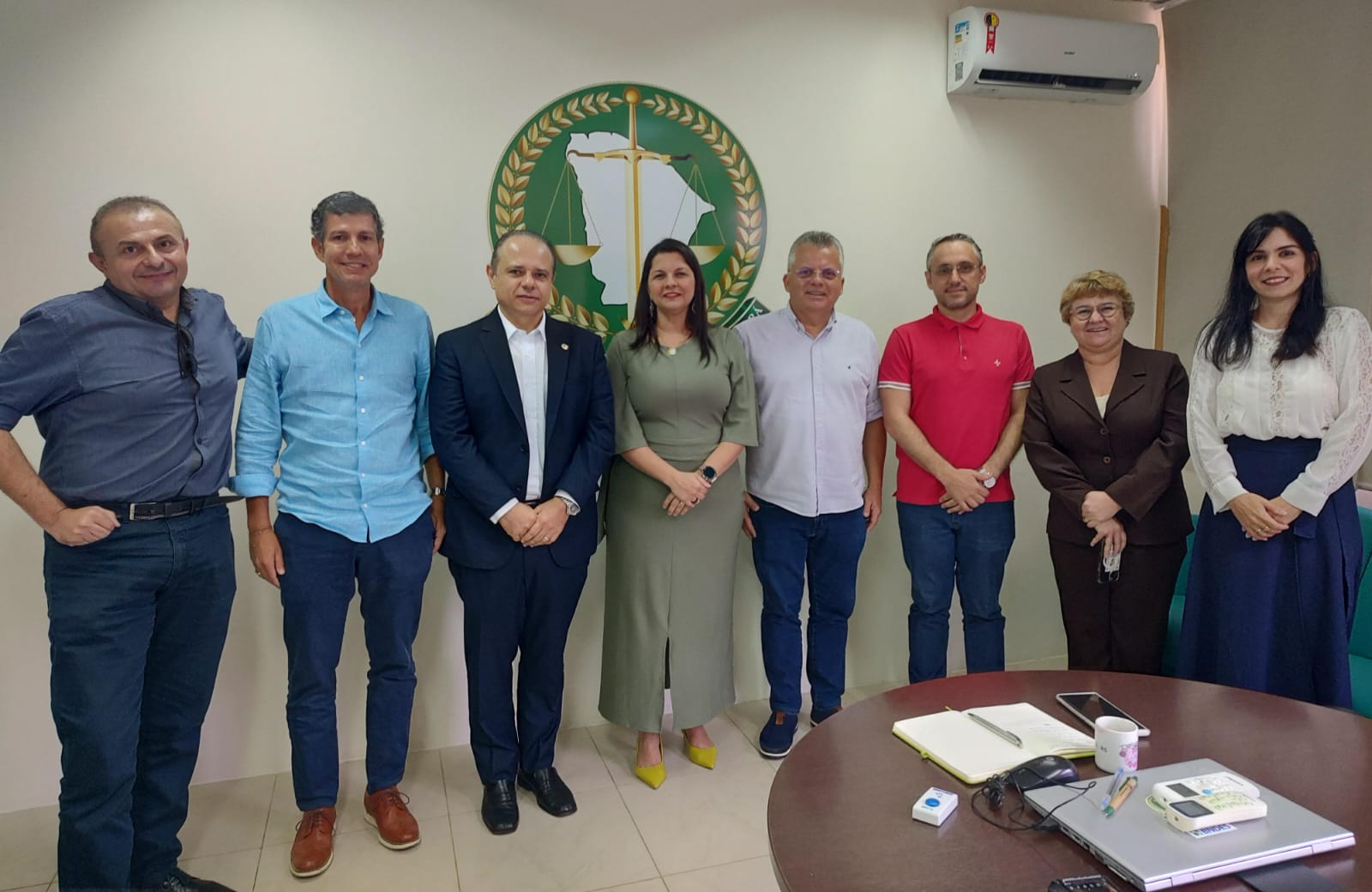 Defensoria Geral recebe representantes da Associação dos Notários e Registradores para planejamento de novos fluxos