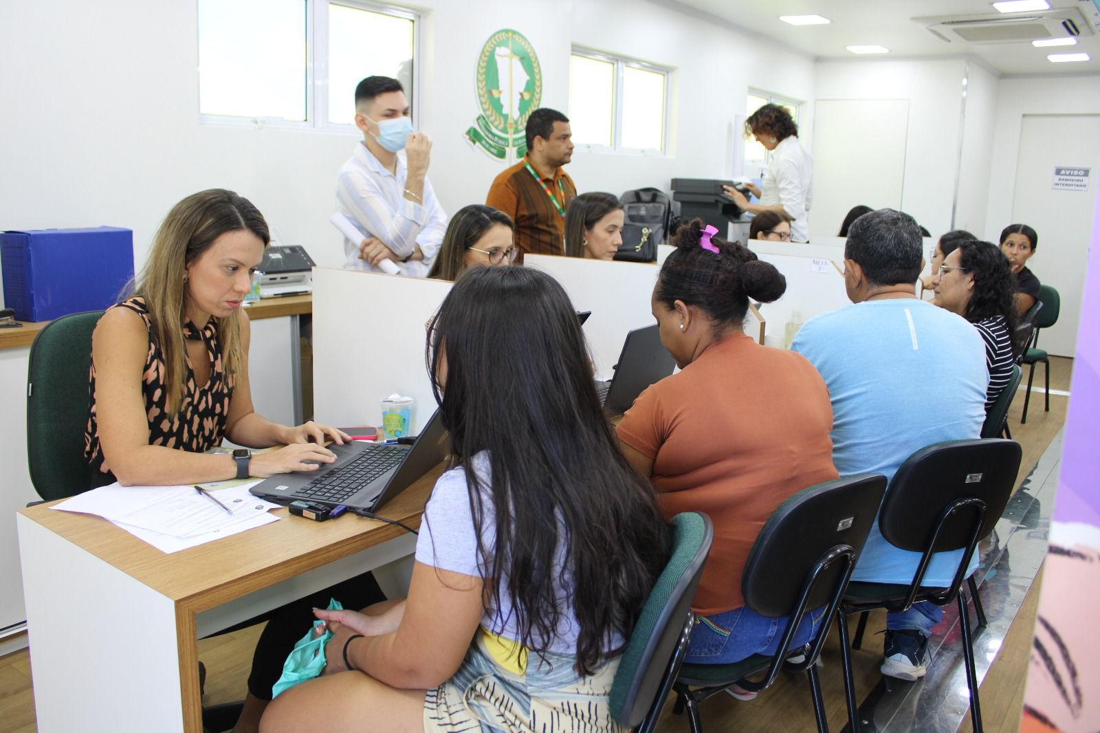 Defensoria em Movimento conclui mais uma edição atendendo moradores do bairro Serviluz
