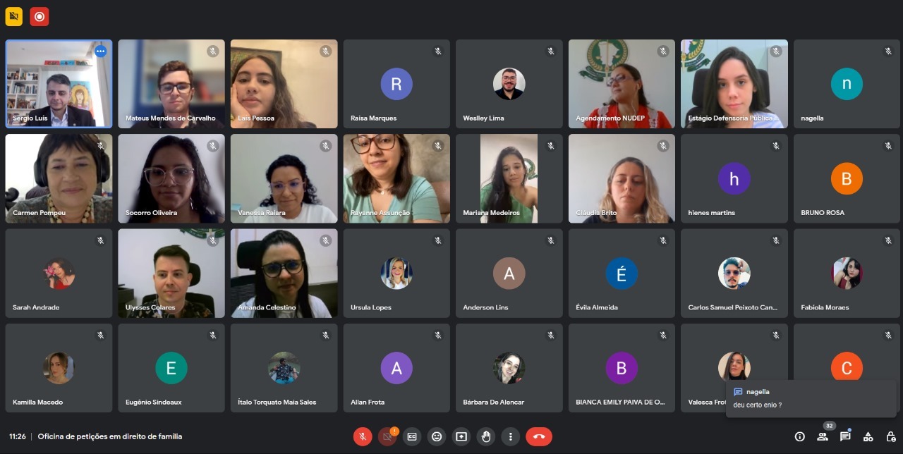 Estagiários e assessores recebem capacitação para aprimorar petições em Direito de Família