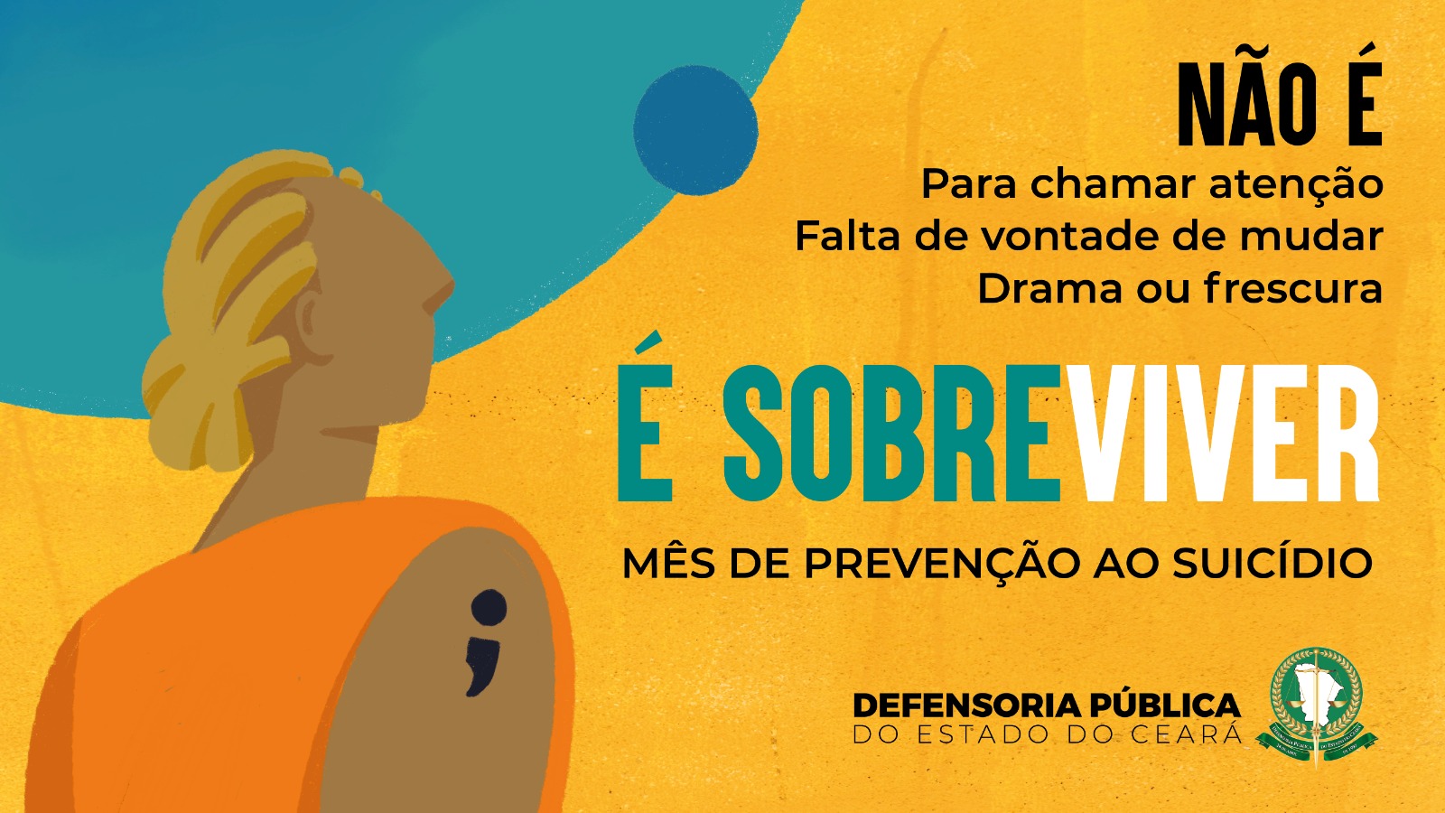 DPCE realiza nesta sexta-feria (15/9) uma tarde de conversa sobre “Prevenção e Estratégias de Autocuidado”.