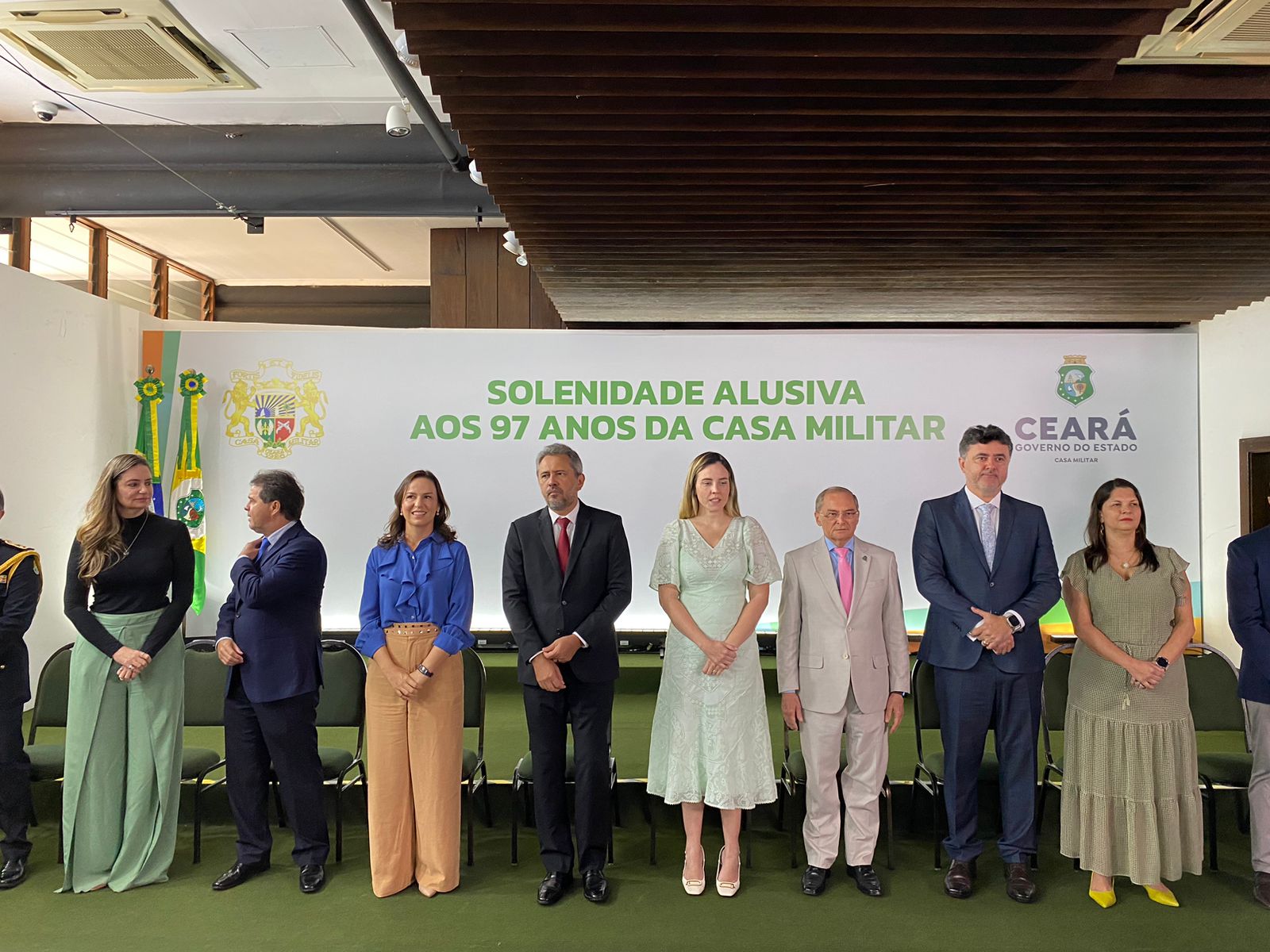 Defensoria Pública prestigia solenidade de 97 anos da Casa Militar do Ceará