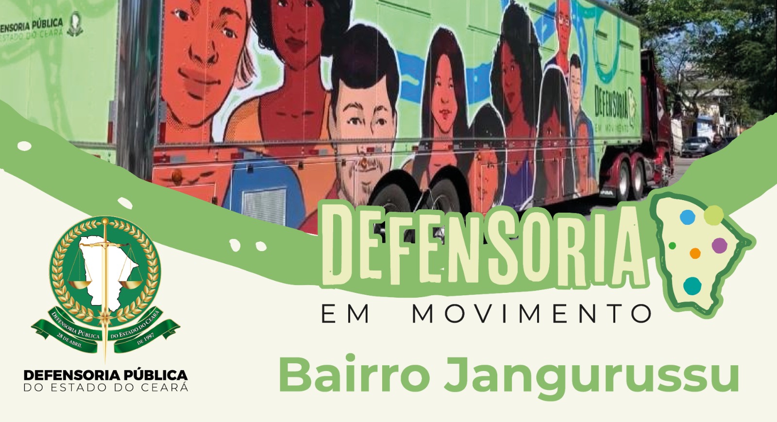 Defensoria em Movimento inicia nesta terça (24) dois dias de triagem no Jangurussu; atendimentos com defensores e defensoras serão na quinta (26)