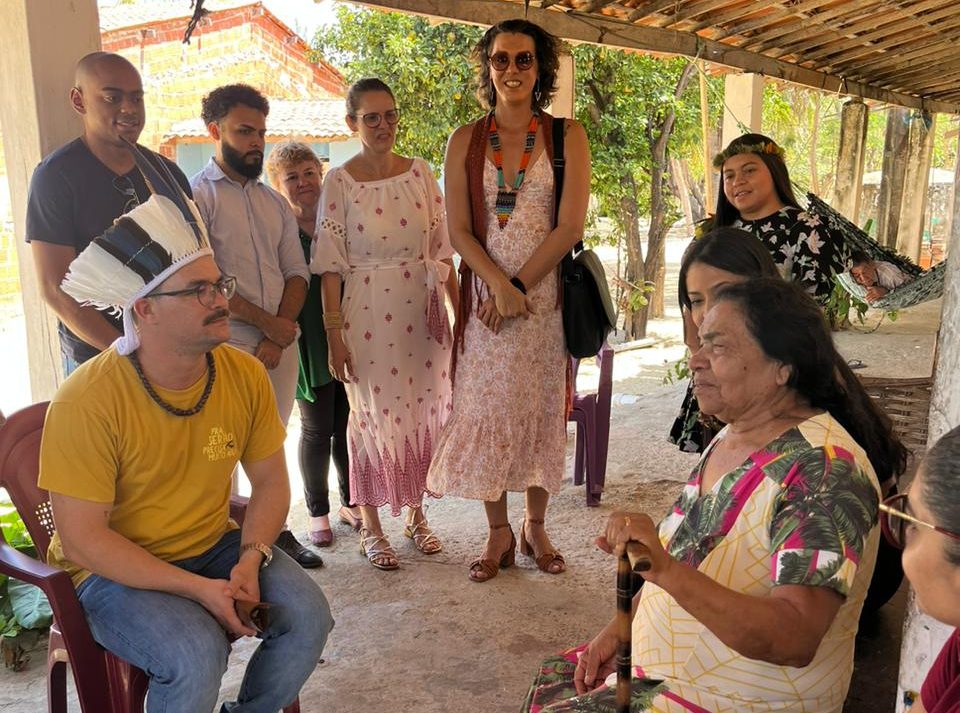 Visita ao povo Jenipapo-Kanindé integra programação do curso de formação aos novos defensores públicos