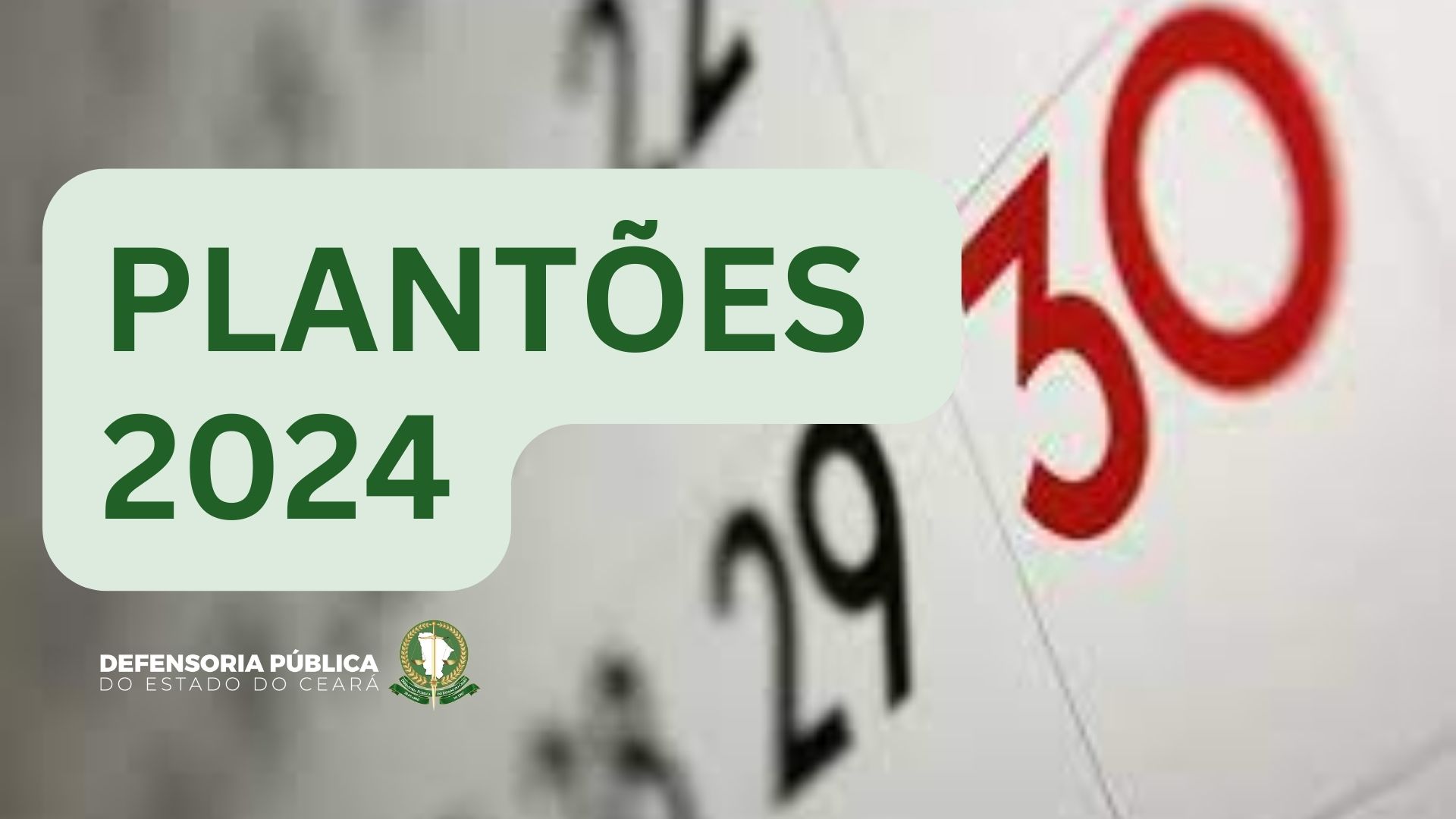 CDC/CDI abrem inscrições para escala de plantões de 2024