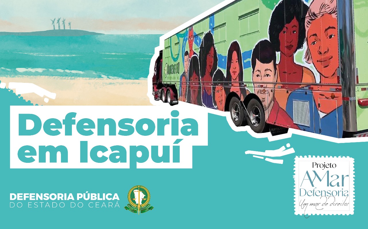 Icapuí recebe atendimentos jurídicos e serviços do mutirão “Amar Defensoria” entre os dias 21 e 23 de janeiro