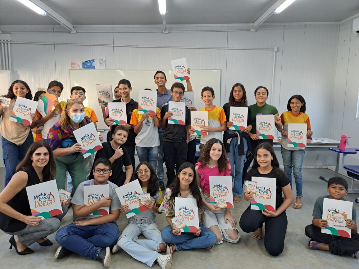 Projeto “Minha Escola Ensina Direitos” debate Violência de Gênero nas palestras do mês de março