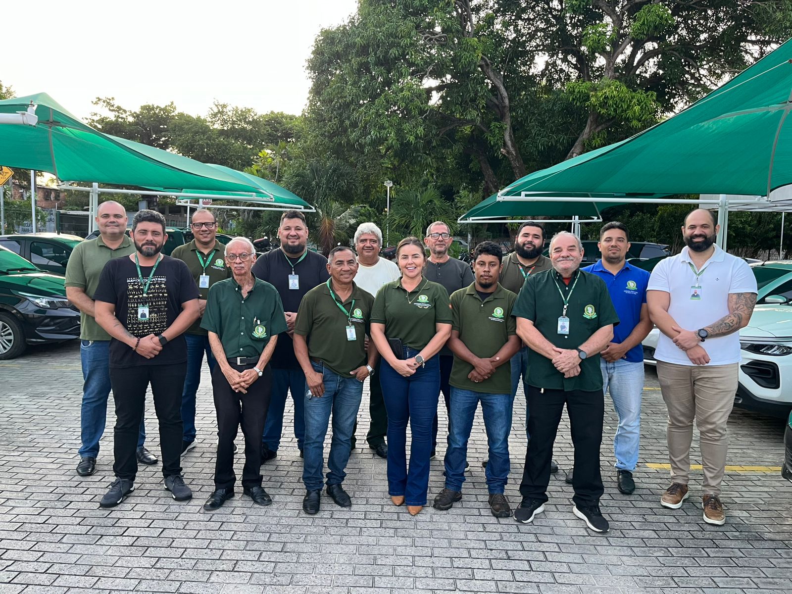 DPCE avança na estruturação da Gerência de Transporte e Apoio Logístico da Defensoria Pública. A primeira mulher integra a equipe