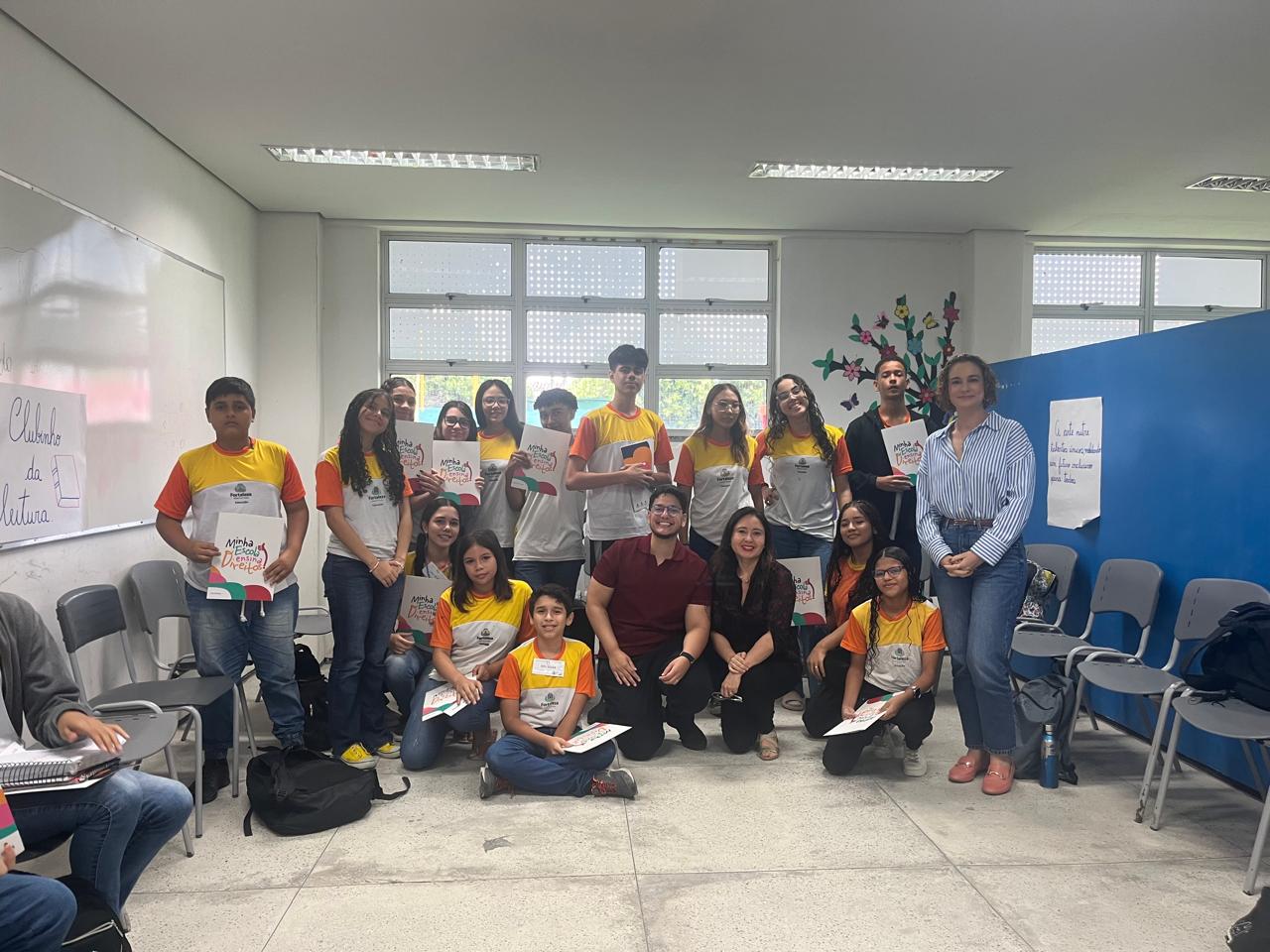 No Maio Laranja, “Minha Escola Ensina Direitos” debate medidas protetivas ao abuso, importunação e assédio nas escolas