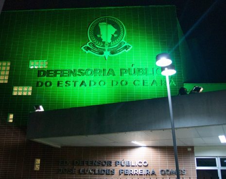Verde da Defensoria é destacado em espaços públicos em alusão ao Dia Nacional da Defensoria Pública