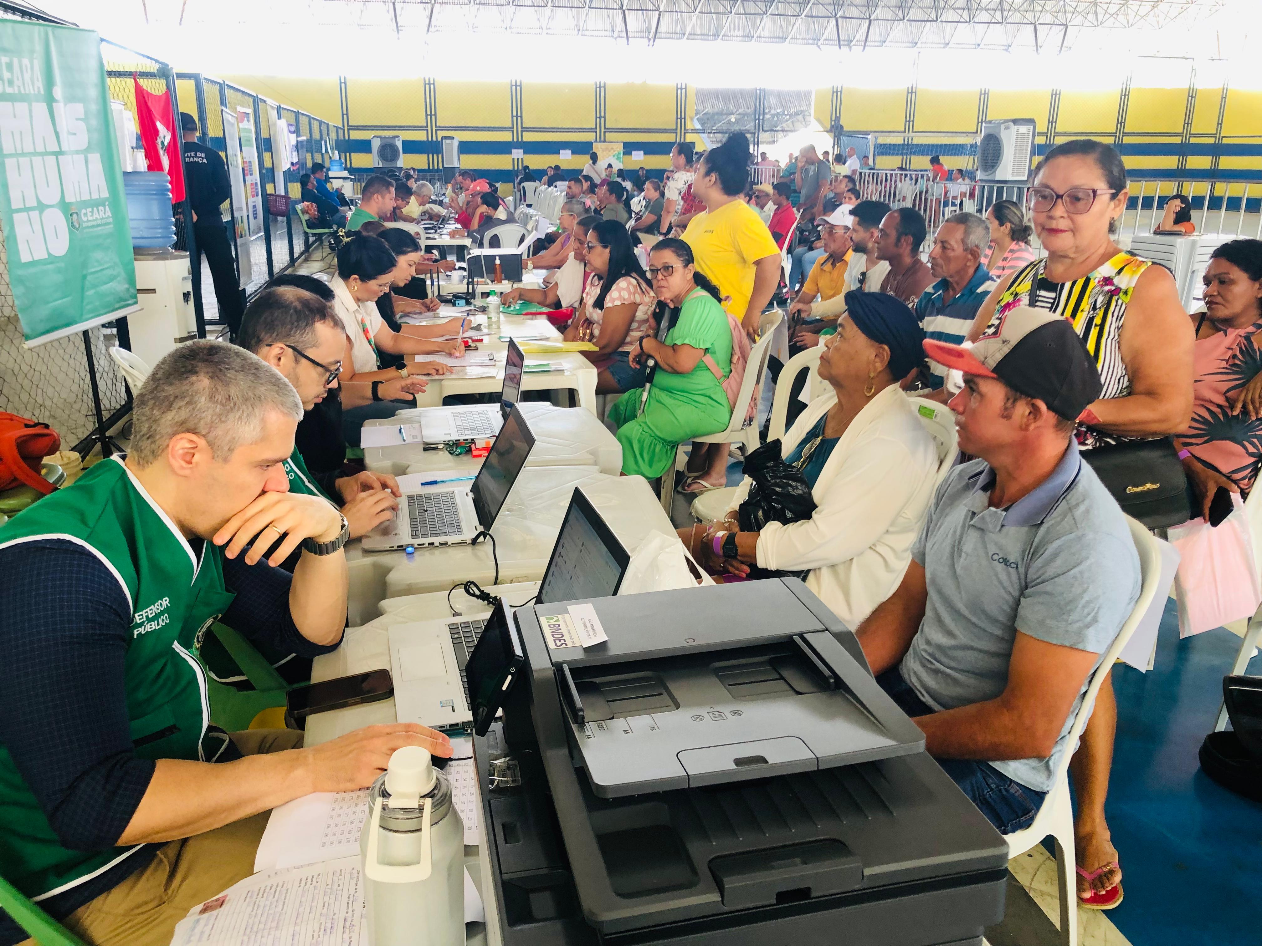 DPCE participa do Mutirão de Documentação da Mulher Trabalhadora Rural em Pedra Branca e Santa Quitéria