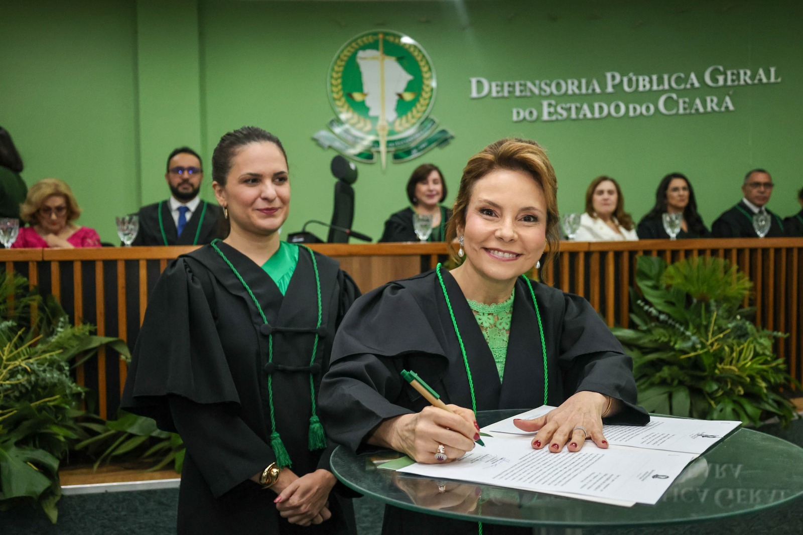Posse da Corregedora Geral da Defensoria Patrícia de Sá Leitão e Leão