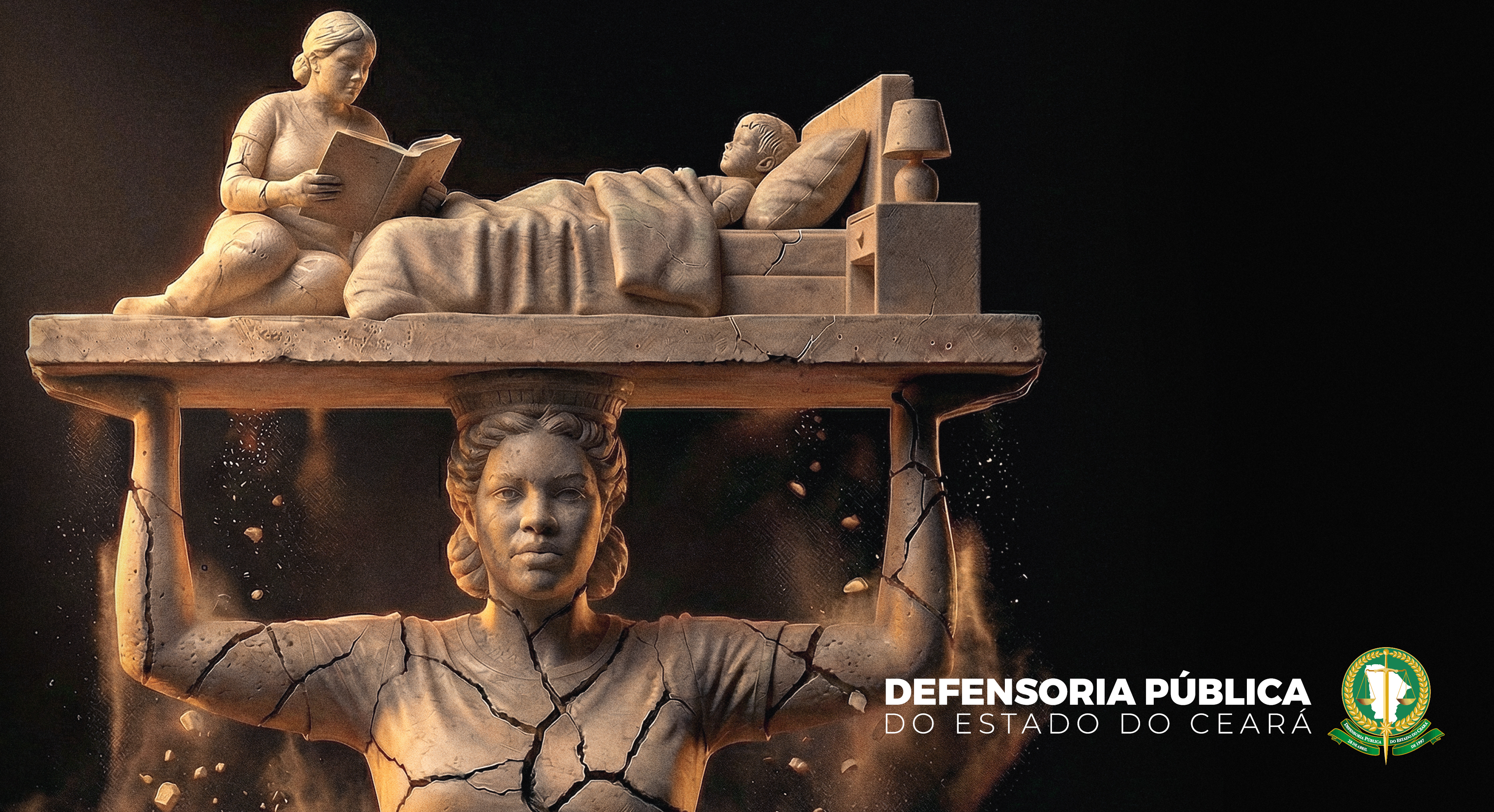 Defensoria Pública lança campanha sobre economia do cuidado e destaca impacto na vida das mulheres