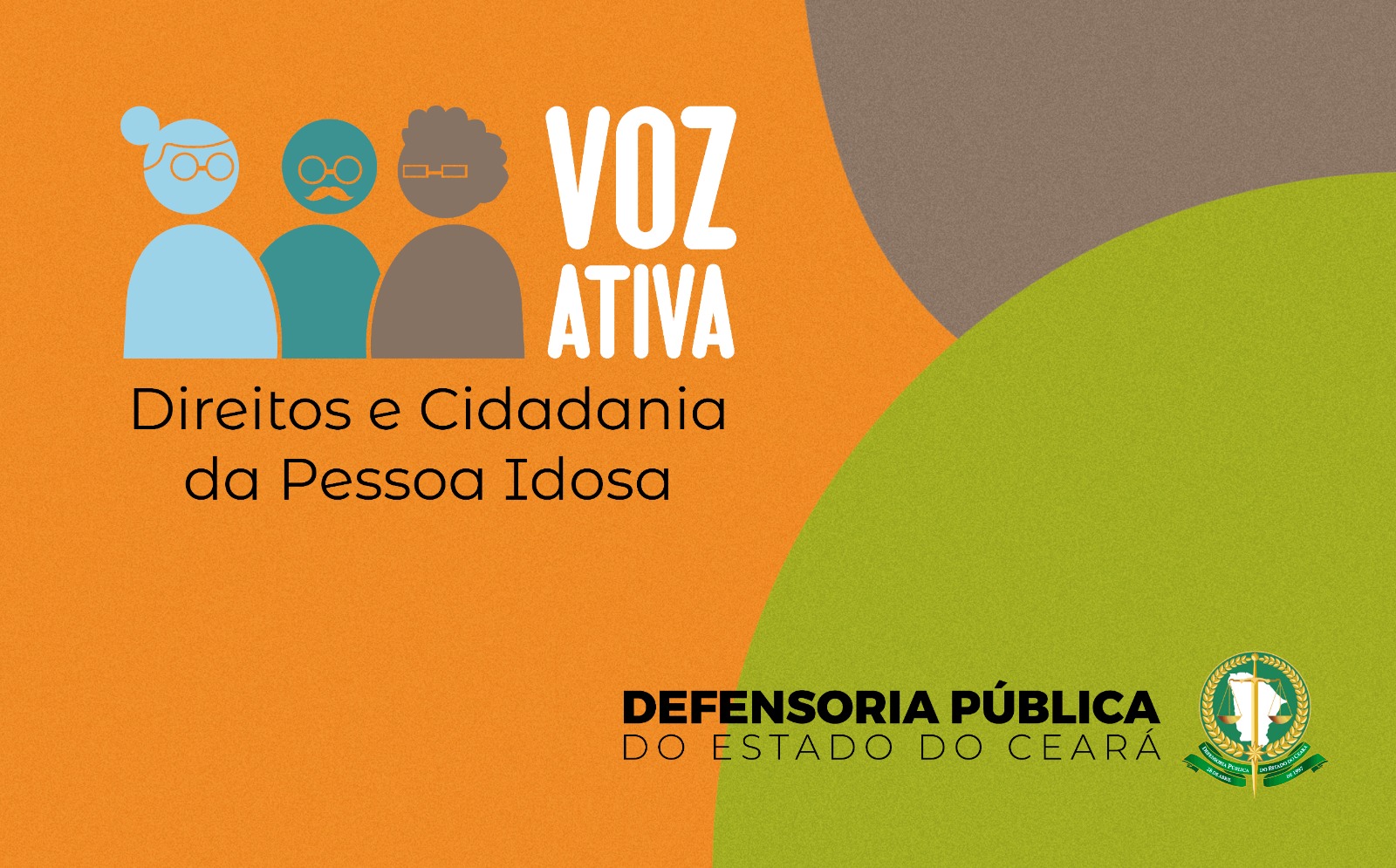 Defensoria do Ceará lança guia em linguagem simples e inicia projeto itinerante para pessoas idosas